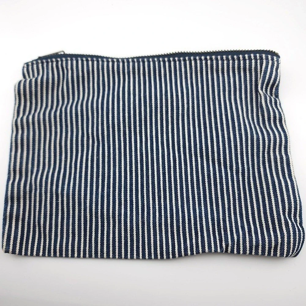 OshKosh B'gosh Vestbak Zippered Pouch Bag Railroad‎ Stripe
